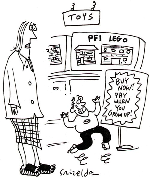 PFI Lego - Buy now, pay when you grow up!