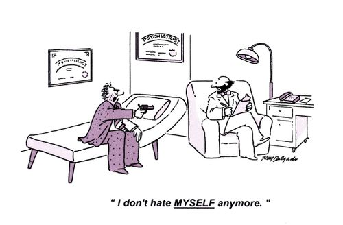 'I don't hate myself anymore.'