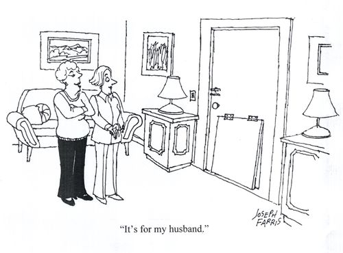 'It's for my husband.'