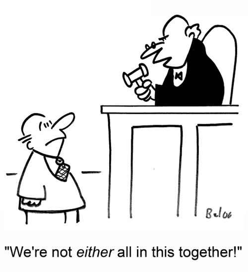 'We're not either all in this together!'