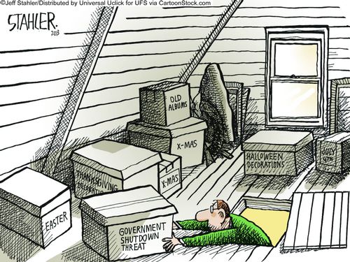 Government Shutdown Decorations