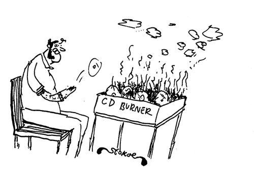 CD burner.