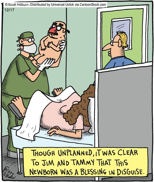 Though unplanned, it was clear to Jim and Tammy that this newborn was a blessing in disguise.