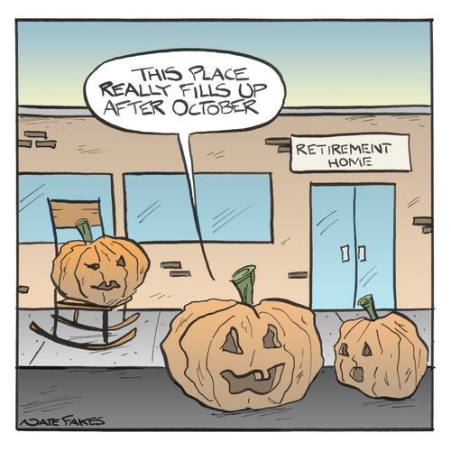 Pumpkin Retirement Home
