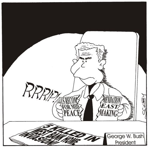US recommendation for Middle East peacemaking.