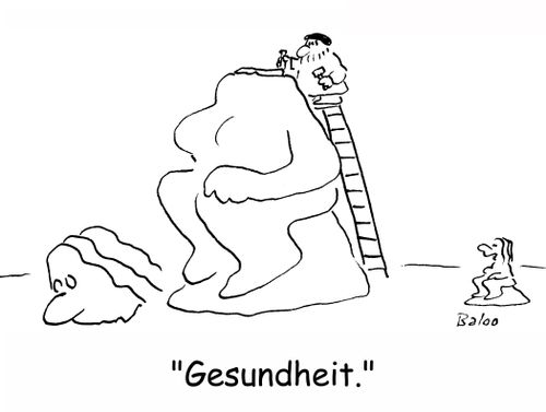 'Gesundheit.'