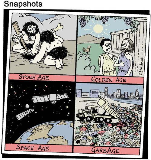 From the Stone Age to the GarbAge.