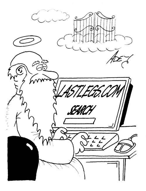 St. Peter searching 'lastlegs.com'