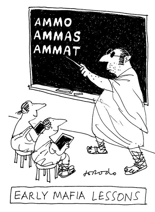 'Early Mafia Lessons.'