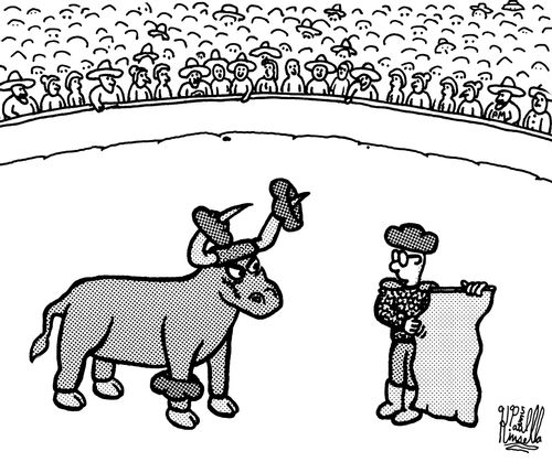 Raton the Bull (el toro asesino) - The killer bull.