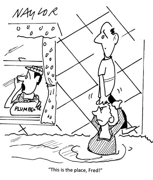 'This is the place, Fred!'