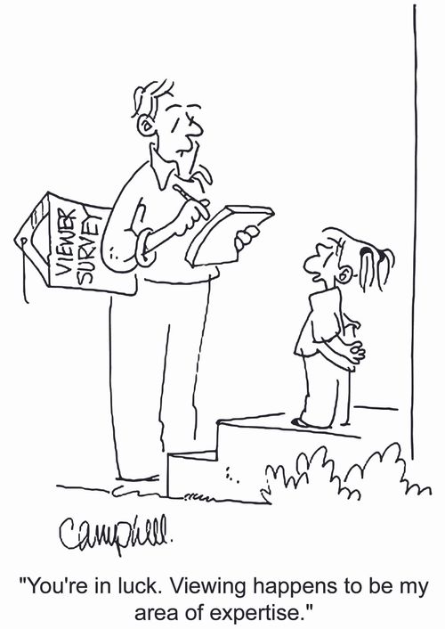 'You're in luck. Viewing happens to be my area of expertise.'