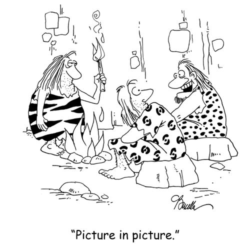'Picture in picture.'
