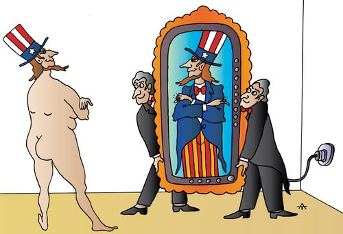 Uncle Sam's Staring Role in the Emperor's New Clothes