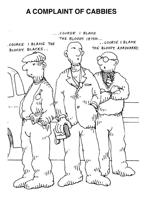 A complaint of cabbies