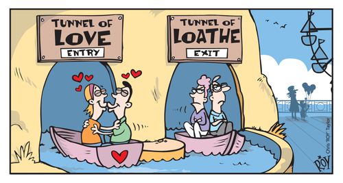 Tunnel of Love - Tunnel of Loathe.