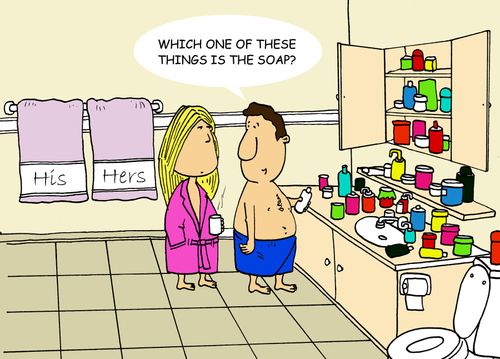 Which one of these things is the soap?