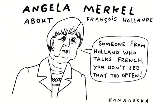 'Someone from Holland who talks French, you don't see that too often!'