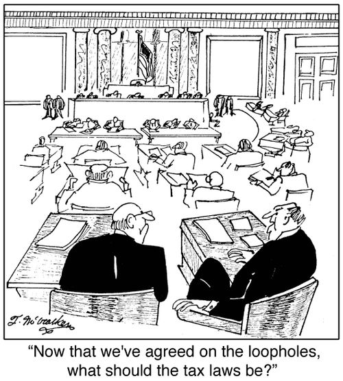 Now that we've agreed on the loopholes, what should the tax laws be?
