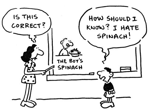 I hate spinach