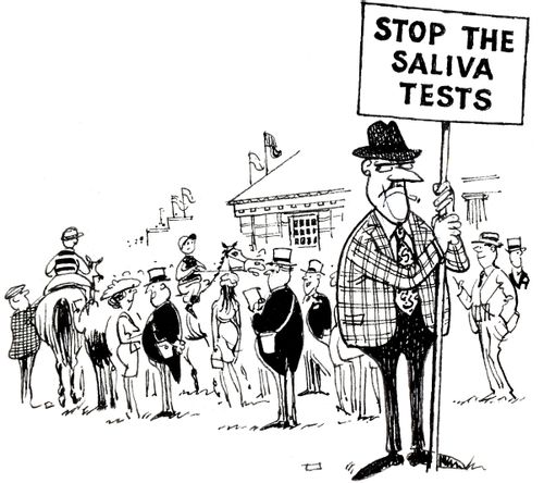 Stop the Saliva Tests