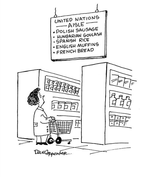 Market items.