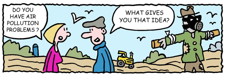 Do you have air pollution problems?