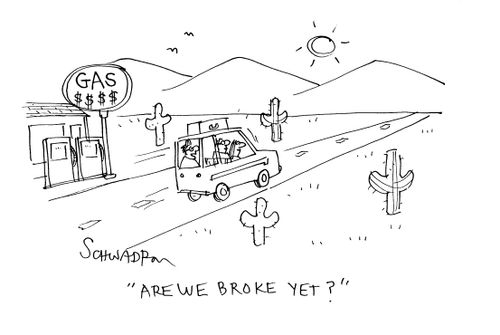 'Are we broke yet?'