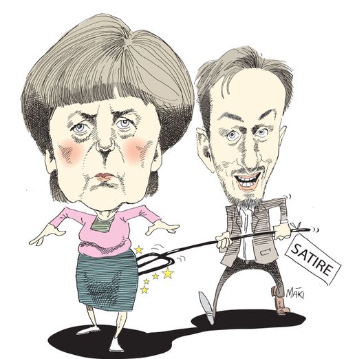 Satire hurts