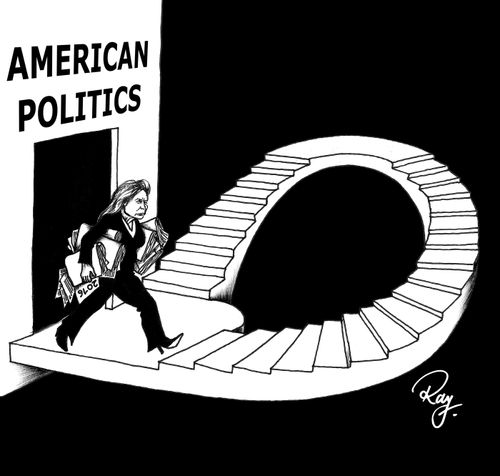 Hillary Clinton and American politics.