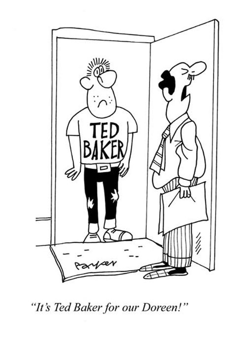 'It's Ted Baker for our Doreen!'