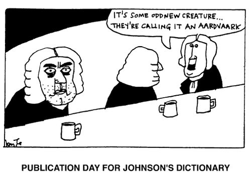 Publication Day for Johnson's Dictionary