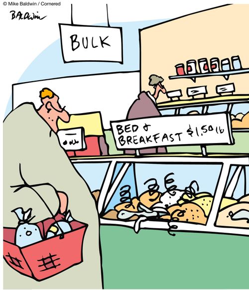 Bulk: Bed and Breakfast $1.50/pound.