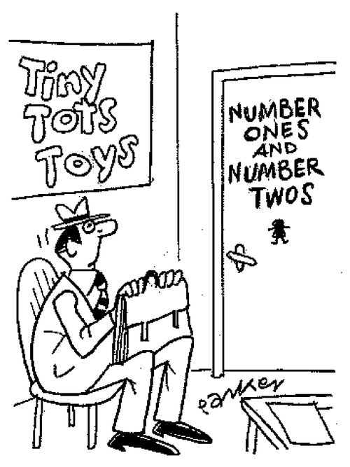 Toddler toys company's toilet
