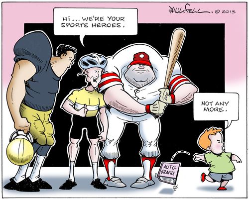 'Hi...we're your sports heroes.'