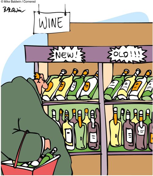 Wine: New! Old!