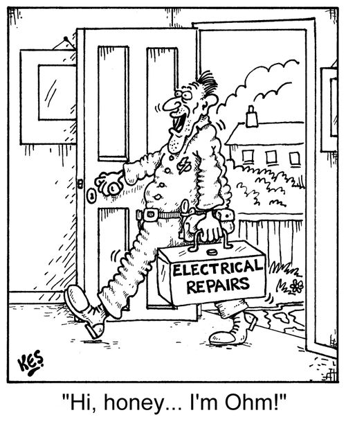 'Hi, honey... I'm Ohm!'