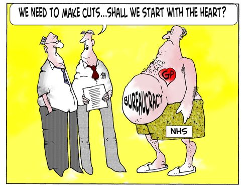 'We need to make cuts...shall we start with the heart?'