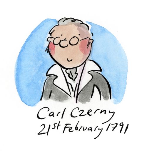 Carl Czerny - 21st February 1791