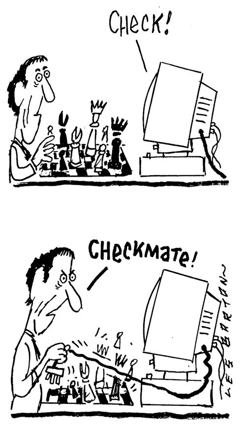 Man vs. machine