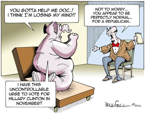"You gotta help me doc...! I think I'm losing my mind!!"