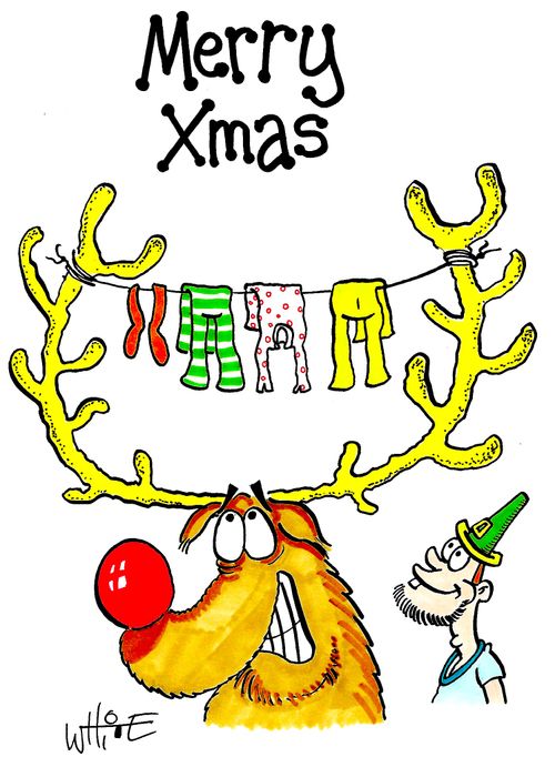 Rudolph's Washing Line