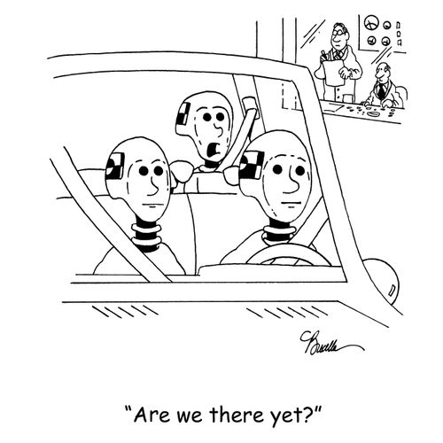 'Are we there yet?'