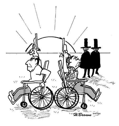 Wheelchair Duellers.