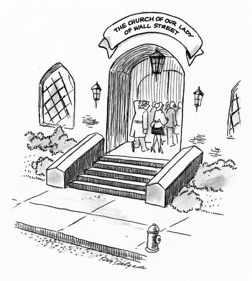 The church of our lady of wall street.