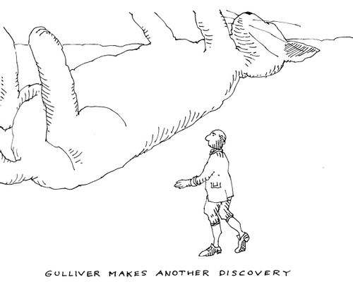 Uses of a Dead Cat in History: Gulliver Makes Another Discovery.