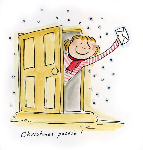 Christmas postie!