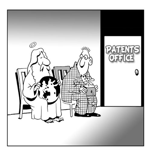 Patents office.