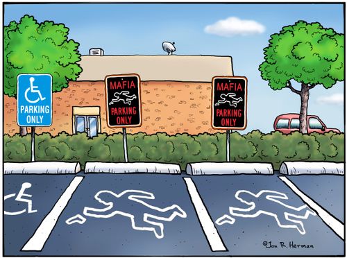 Signs that you're in the wrong neighborhood!