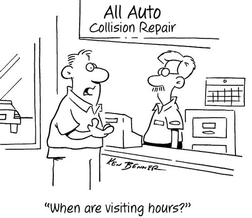"When are visiting hours?"
